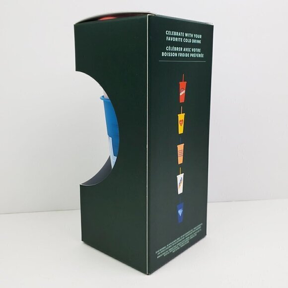 Starbucks Drink Beverage Cold Cups Summer 2020 Reusable Color Straws Lids NIB - Picture 8 of 10